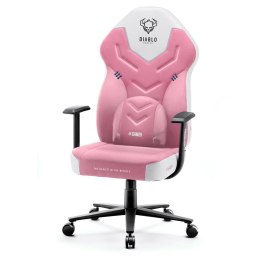DIABLO CHAIRS Fotel gamingowy DIABLO X-GAMER różowo-biały