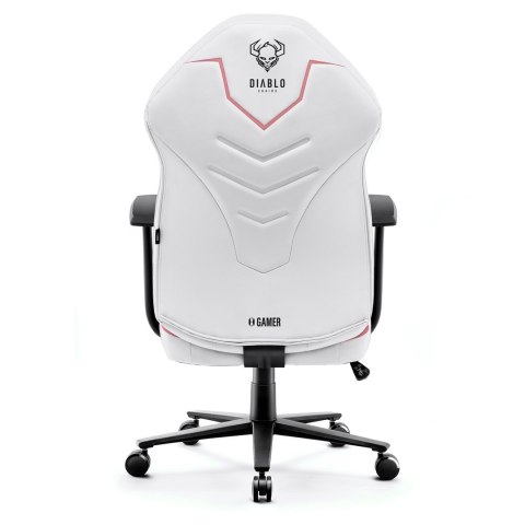DIABLO CHAIRS Fotel gamingowy DIABLO X-GAMER różowo-biały DIABLO CHAIRS Fotel gamingowy DIABLO X-GAMER różowo-biały