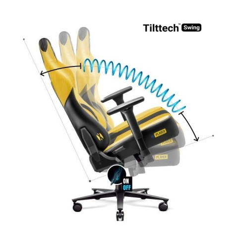 DIABLO CHAIRS Fotel gamingowy DIABLO X-PLAYER 2.0 Dark Sunflower king fotel DIABLO CHAIRS Fotel gamingowy DIABLO X-PLAYER 2.0 Dark Sunflower king fotel