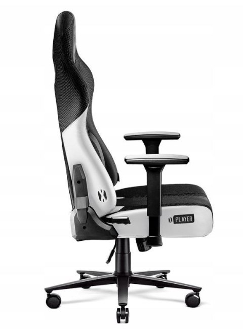 DIABLO CHAIRS Fotel gamingowy DIABLO X-PLAYER 2.0 normal fotel biało-czarny DIABLO CHAIRS Fotel gamingowy DIABLO X-PLAYER 2.0 normal fotel biało-czarny