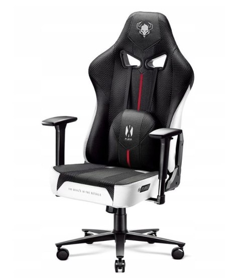 DIABLO CHAIRS Fotel gamingowy DIABLO X-PLAYER 2.0 normal fotel biało-czarny DIABLO CHAIRS Fotel gamingowy DIABLO X-PLAYER 2.0 normal fotel biało-czarny