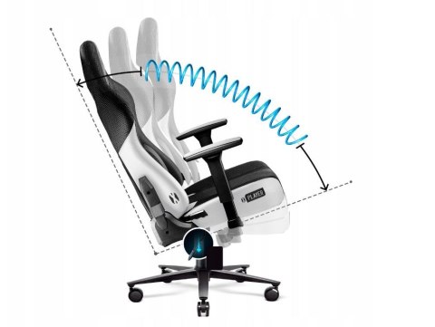 DIABLO CHAIRS Fotel gamingowy DIABLO X-PLAYER 2.0 normal fotel biało-czarny DIABLO CHAIRS Fotel gamingowy DIABLO X-PLAYER 2.0 normal fotel biało-czarny
