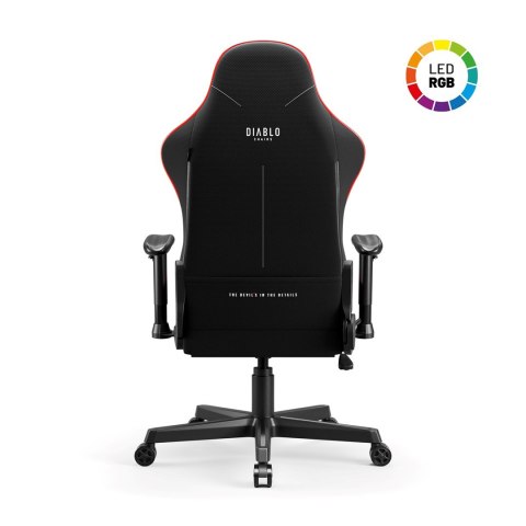 DIABLO CHAIRS Fotel gamingowy DIABLO X-ST4RTER fotel czarny LED DIABLO CHAIRS Fotel gamingowy DIABLO X-ST4RTER fotel czarny LED