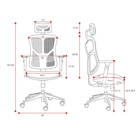 DIABLO CHAIRS Fotel gamingowy DIABLO V-BASIC FOTEL czarno-szary DIABLO CHAIRS Fotel gamingowy DIABLO V-BASIC FOTEL czarno-szary