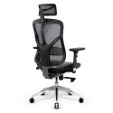 DIABLO CHAIRS Fotel gamingowy DIABLO V-BASIC FOTEL czarno-szary