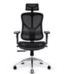 DIABLO CHAIRS Fotel gamingowy DIABLO V-BASIC fotel czarno-czarny
