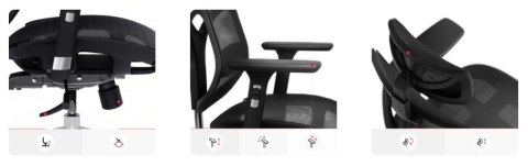 DIABLO CHAIRS Fotel gamingowy DIABLO V-BASIC fotel czarno-czarny DIABLO CHAIRS Fotel gamingowy DIABLO V-BASIC fotel czarno-czarny