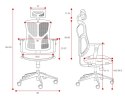 DIABLO CHAIRS Fotel gamingowy DIABLO V-BASIC fotel czarno-czarny