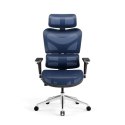 DIABLO CHAIRS Fotel gamingowy DIABLO V-COMMANDER fotel czarno-niebieski