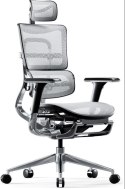 DIABLO CHAIRS Fotel gamingowy DIABLO V-Master: czarno-biały