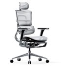 DIABLO CHAIRS Fotel gamingowy DIABLO V-Master: czarno-biały