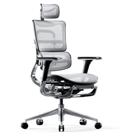 DIABLO CHAIRS Fotel gamingowy DIABLO V-Master: czarno-biały DIABLO CHAIRS Fotel gamingowy DIABLO V-Master: czarno-biały
