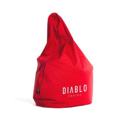 DIABLO CHAIRS Pufa gamingowa DIABLO czerwona