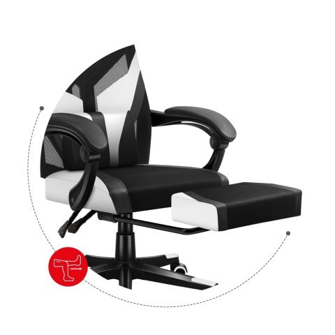 Huzaro Fotel gamingowy Huzaro Combat 5.0 White Huzaro Fotel gamingowy Huzaro Combat 5.0 White