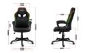 Huzaro Fotel gamingowy Huzaro Force 2.5 RGB Mesh