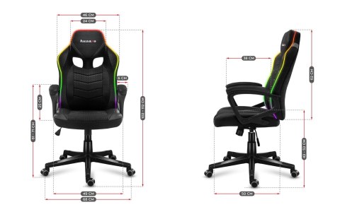 Huzaro Fotel gamingowy Huzaro Force 2.5 RGB Mesh Huzaro Fotel gamingowy Huzaro Force 2.5 RGB Mesh