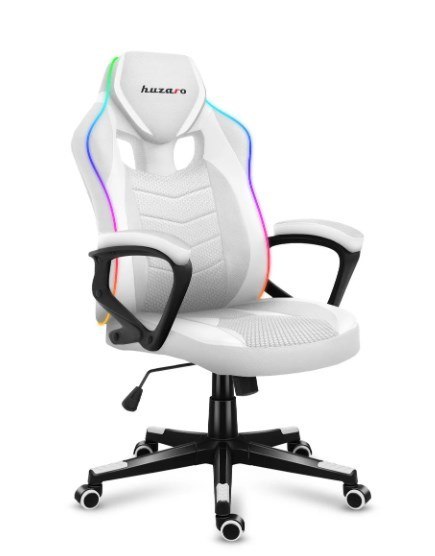 Huzaro Fotel gamingowy Huzaro Force 2.5 RGB WHITE MESH Huzaro Fotel gamingowy Huzaro Force 2.5 RGB WHITE MESH
