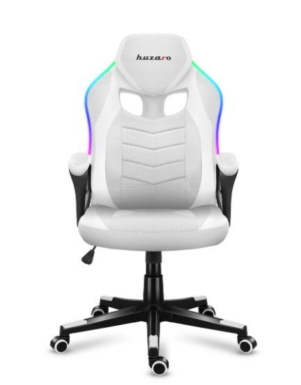 Huzaro Fotel gamingowy Huzaro Force 2.5 RGB WHITE MESH Huzaro Fotel gamingowy Huzaro Force 2.5 RGB WHITE MESH