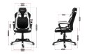 Huzaro Fotel gamingowy Huzaro Force 2.5 White Mesh