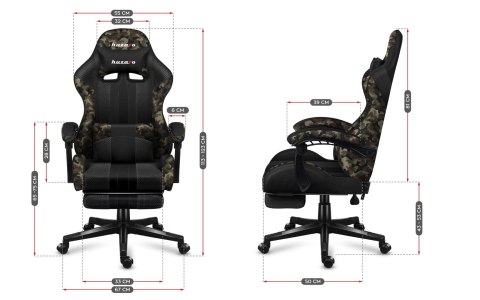 Huzaro Fotel gamingowy Huzaro Force 4.7 Camo Mesh Huzaro Fotel gamingowy Huzaro Force 4.7 Camo Mesh