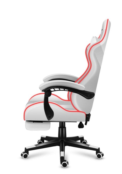 Huzaro Fotel gamingowy Huzaro Force 4.7 RGB White Huzaro Fotel gamingowy Huzaro Force 4.7 RGB White