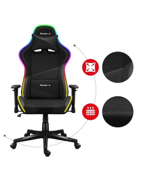 Huzaro Fotel gamingowy Huzaro Force 6.2 Black RGB Huzaro Fotel gamingowy Huzaro Force 6.2 Black RGB