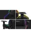 Huzaro Fotel gamingowy Huzaro Force 6.2 Black RGB
