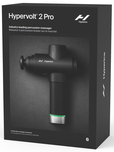 Hyperice Masażer ręczny Hyperice Hypervolt 2 Pro z aplikacją czarny Hyperice Masażer ręczny Hyperice Hypervolt 2 Pro z aplikacją czarny
