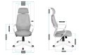 MARK ADLER Fotel biurowy MA-Manager 2.8 grey