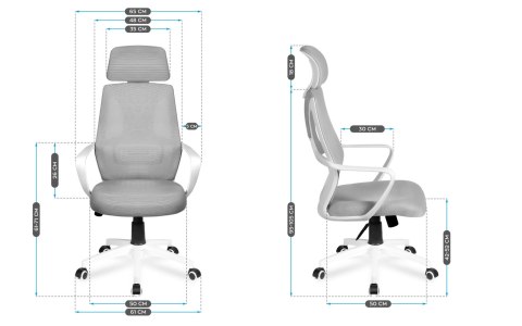 MARK ADLER Fotel biurowy MA-Manager 2.8 grey MARK ADLER Fotel biurowy MA-Manager 2.8 grey