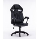 TOP E SHOP FOTEL OBROTOWY GAMINGOWY KRZESŁO DRIFT CZARNY