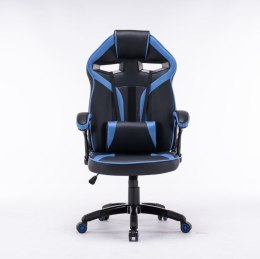 TOP E SHOP FOTEL OBROTOWY GAMINGOWY KRZESŁO DRIFT NIEBIESKI