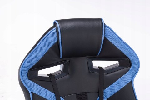 TOP E SHOP FOTEL OBROTOWY GAMINGOWY KRZESŁO DRIFT NIEBIESKI TOP E SHOP FOTEL OBROTOWY GAMINGOWY KRZESŁO DRIFT NIEBIESKI