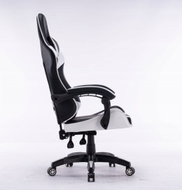 TOP E SHOP FOTEL OBROTOWY GAMINGOWY KRZESŁO REMUS BIAŁY