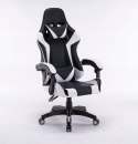 TOP E SHOP FOTEL OBROTOWY GAMINGOWY KRZESŁO REMUS BIAŁY