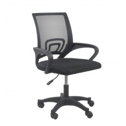 TOP E SHOP FOTEL OBROTOWY MORIS - CZERŃ