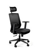 UNIQUE Ergonomiczny fotel biurowy ESTA czarny