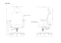 UNIQUE Ergonomiczny fotel biurowy SAGA PLUS czarny