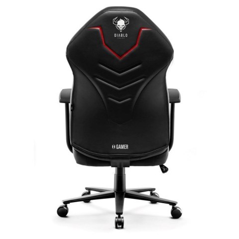 DIABLO CHAIRS Fotel gamingowy DIABLO X-GAMER fotel czarno-czarny DIABLO CHAIRS Fotel gamingowy DIABLO X-GAMER fotel czarno-czarny