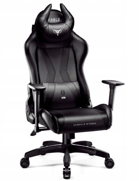 DIABLO CHAIRS Fotel gamingowy DIABLO X-HORN 2.0 king fotel czarno-czarny DIABLO CHAIRS Fotel gamingowy DIABLO X-HORN 2.0 king fotel czarno-czarny