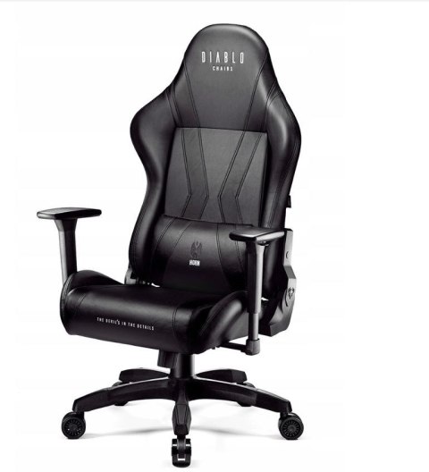 DIABLO CHAIRS Fotel gamingowy DIABLO X-HORN 2.0 king fotel czarno-czarny DIABLO CHAIRS Fotel gamingowy DIABLO X-HORN 2.0 king fotel czarno-czarny