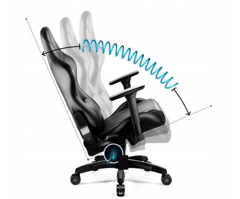 DIABLO CHAIRS Fotel gamingowy DIABLO X-HORN 2.0 king fotel czarno-czarny DIABLO CHAIRS Fotel gamingowy DIABLO X-HORN 2.0 king fotel czarno-czarny