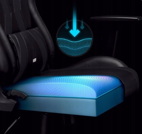 DIABLO CHAIRS Fotel gamingowy DIABLO X-HORN 2.0 king fotel czarno-czarny DIABLO CHAIRS Fotel gamingowy DIABLO X-HORN 2.0 king fotel czarno-czarny