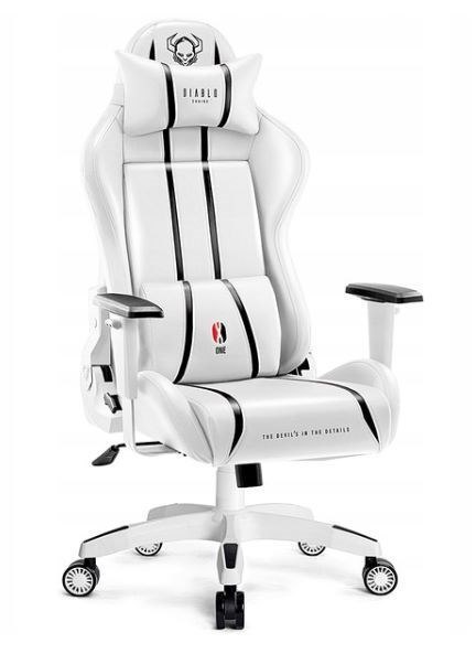 DIABLO CHAIRS Fotel gamingowy DIABLO X-ONE 2.0 normal fotel biało-czarny DIABLO CHAIRS Fotel gamingowy DIABLO X-ONE 2.0 normal fotel biało-czarny