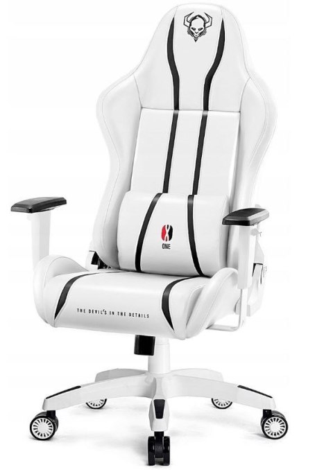 DIABLO CHAIRS Fotel gamingowy DIABLO X-ONE 2.0 normal fotel biało-czarny DIABLO CHAIRS Fotel gamingowy DIABLO X-ONE 2.0 normal fotel biało-czarny