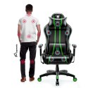 DIABLO CHAIRS Fotel gamingowy DIABLO X-ONE 2.0 normal fotel czarno-zielony