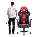DIABLO CHAIRS Fotel gamingowy DIABLO X-PLAYER 2.0 king fotel antracytowo-karmazynowy