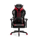 DIABLO CHAIRS Fotel gamingowy DIABLO X-RAY normal fotel czarno-czerwony