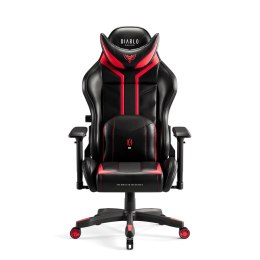 DIABLO CHAIRS Fotel gamingowy DIABLO X-RAY normal fotel czarno-czerwony