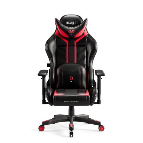DIABLO CHAIRS Fotel gamingowy DIABLO X-RAY normal fotel czarno-czerwony DIABLO CHAIRS Fotel gamingowy DIABLO X-RAY normal fotel czarno-czerwony